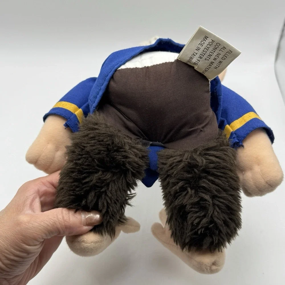 Vintage 1987 Bubbles Chimp Plush Hobson's Ice Cream Michael Jackson Monkey Toy